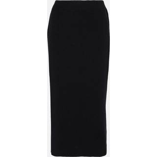 Brunello Cucinelli Wool, cashmere and silk midi skirt - black - XS
