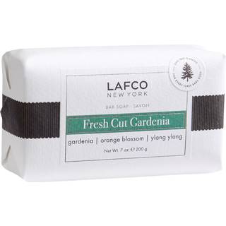 LAFCO New York Bar Soap Fresh Cut Gardenia - 7 oz - Ultra-Hydrating Natural Formula - Alle hudtyper - Fremstillet i Europa