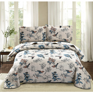 Quilt Set King Size Sengeted Coverlet King Quilt Bedding Country Farmhouse Quilt Reversible Bedding Letv?gt Quilt Senget?ppe S?t King Gray Blade