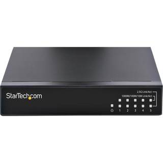 StarTech.com Unmanaged 2.5G Switch 5 Port Gigabit Switch