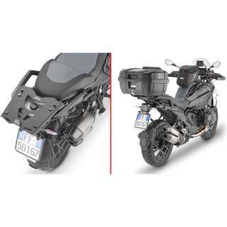 Givi Alu Topcase-Holder Til Monokey taske sølv