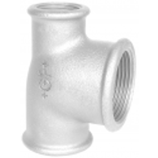 Tee galvaniseret 2" - 1.1/2" - 1.1/2"