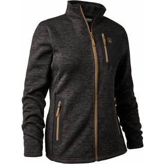 Lady Sarek Strikjakke - Dark Grey - Deerhunter