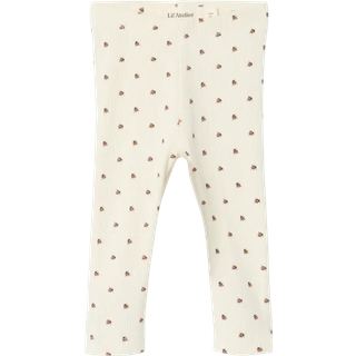 Lil Atelier Lago Kye Slim Leggings med Mariehøne - Turtledove