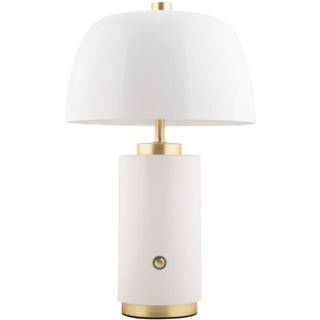 Leitmotiv Freya bordlampe Ø18cm hvid