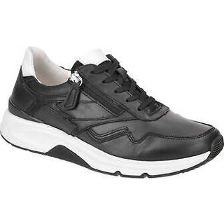 Gabor ROLLINGSOFT 46.896.57 schwarz - sportliche Halbschuhe f?r Damen