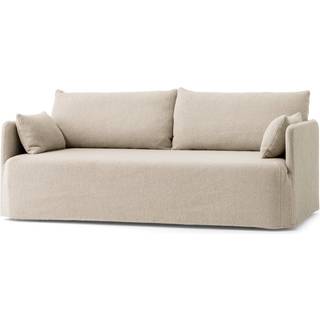 Audo Copenhagen Offset Sofa 2-pers Aftageligt Betræk Logan - 2 personers sofaer Genanvendt Bomuld Sand - 71059-005866