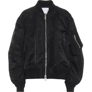 Sacai Nylon bomber jacket - black - M