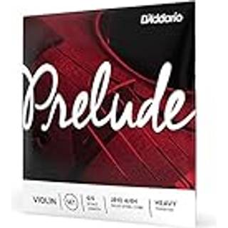 D'Addario Prelude Violin String Set 4/4 Skala Tung spænding - J810 4/4H - Solid stålkerne Varm tone økonomisk og holdbart - Valg af undervisere t