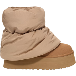 Sneakers UGG W Classic Mini Dipper Puffer Amphora/ Chestnut EUR 39 - Chestnut - 39