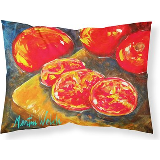 """" Caroline's Treasures MW1099Pillowcase grøntsager-tomater skiver den op fugt Wicking Fabric Standard Pillowcase Large Multicolor """"
