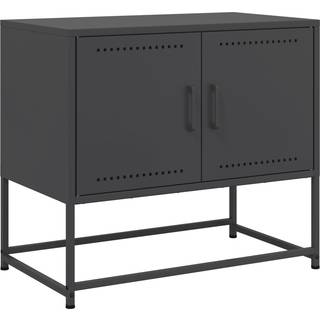 tv-bord 68,5x39x60,5 cm stål sort