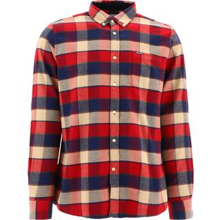 Barbour - Herre, Skjorte, Valley - Rich Red - M
