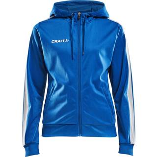 Craft - Pro Control Hood Jacket Kvinder - Club Cobolt/White S