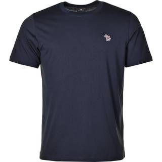 PS Paul Smith Organic Cotton Zebra T-Shirt Navy