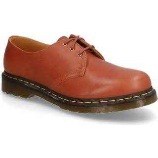 Dr. Martens Herren Schnürschuhe braun, cognac Glattleder