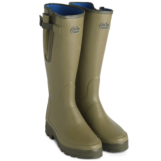 Le Chameau Vierzonord with Neoprene Lining Gummistøvler Herrer størrelse 49 farve olivengrøn