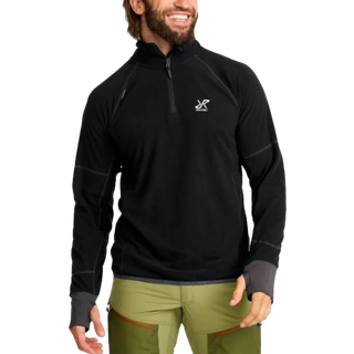 Trekker Fleece Herre Black/Anthracite, Størrelse:S - Herre > Overdele > Fleece & Midlayers
