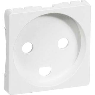 LK Fuga Afdækning Stikkontakt M/j 1 Modul, Med Jord Hvid - 530D68111L