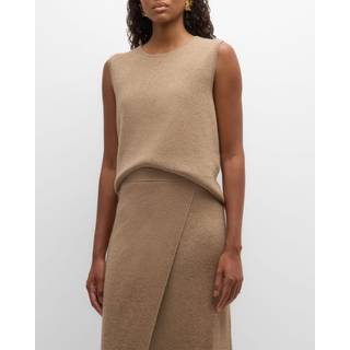 Max Mara Fosco wool and cashmere sweater vest - beige - S