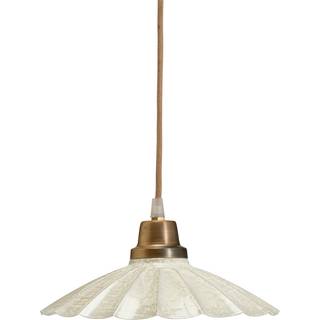 PR Home Hængelampe Ester, offwhite, Ø 24 cm, jern stik