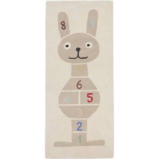 OYOY Mini Kanin Hopscotch Gulvtæppe 75x180, Clay