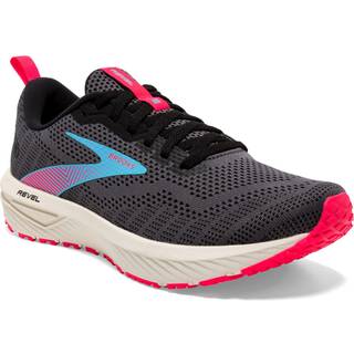 Brooks Revel 6 Neutral Running Shoe Women - Black, Beige, Size 5 - black