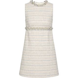 Valentino Embellished tweed minidress - multicoloured - XL+