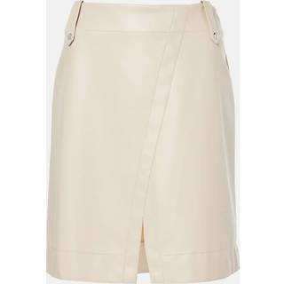 Max Mara Leisure Aere coated jersey miniskirt - beige - S