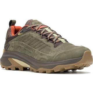 Merrell Moab Speed 2 Leather WP Multisportsko Herrer størrelse 44 farve brun/olivengrøn