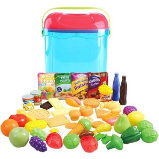 PLAY Toys Food in Storage Box 51pcs.