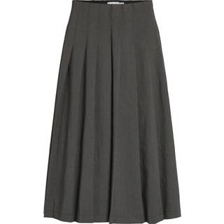 VILA dame nederdel VIRAGNA - Dark Grey - 34
