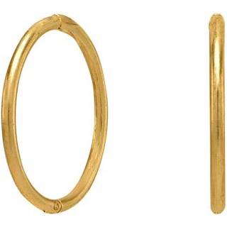 Nordahl - Klik creoler i 8 karat guld, 12mm - 30162070300