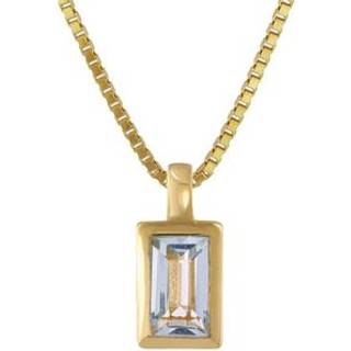 Acalee 80-1005-01 Topas Blau Anhänger Gold 333 / 8K + Halskette