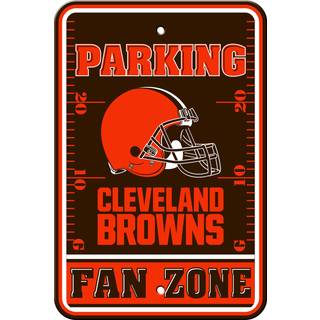 Fremont Die NFL Cleveland Browns Fan Zone Plastikparkeringstegn Team Farve Hvid En st?rrelse (92242)