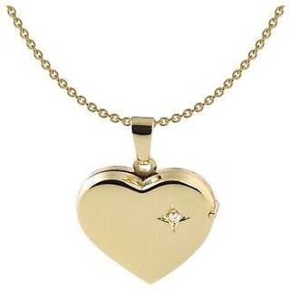 Acalee 30-3007 Damen-Kette mit Herz-Medaillon 333 / 8K Gold