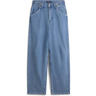 Vans - Curbside denim Trousers, Woman, Blue, Size: 27 - Blue - 27