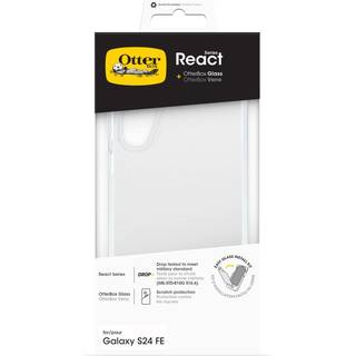 OtterBox React + Glass Samsung Galaxy S24 FE - clear