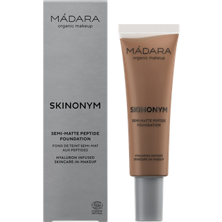 MÁDARA SKINONYM Semi-Matte Peptide Foundation #85 UMBER - 30 ml