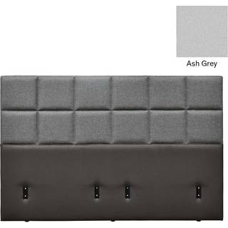 Tempur Check Gavl 160x130 Tex Ash Grå