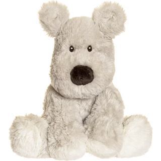 Teddykompaniet Bamse Mocca Hund 18 cm, Grå