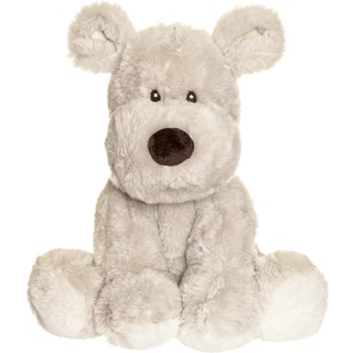 Teddykompaniet Bamse Mocca Hund 34 cm, Grå
