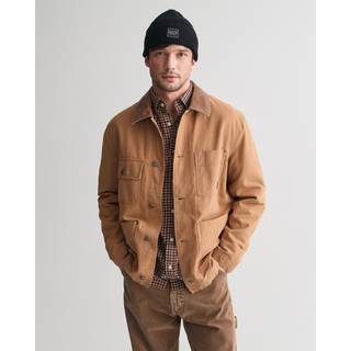 Ganttil mænd. 7006433 Brugsjakke i brun bomuld (XXL), Casual