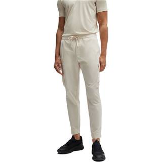 BOSS Green Herren Cargohose weiß