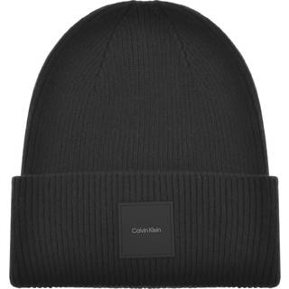 Calvin Klein Fine Rib Beanie Black