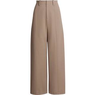 Milano Jersey Wide Leg Trousers - Grey - XL