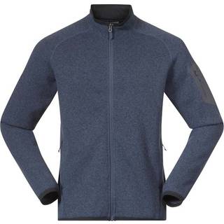 Bergans Men's Kamphaug Knitted Jacket Granite Blue, S