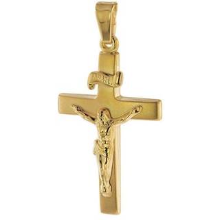 trendor 75551 Anhänger Kruzifix 24 mm Gold 750 / 18 Karat