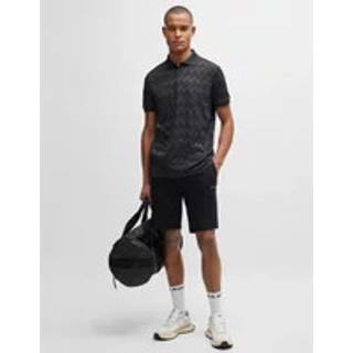 BOSStil mænd. 50512752 Pirax grå polo shirt (XXL), Casual, Bomuld, Korte ærmer