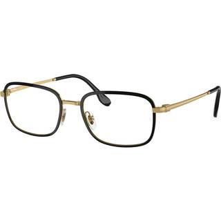 Ray-Ban RX6495 Asian Fit 2991 52 Briller Mænd Black - Black on Gold - 52mm